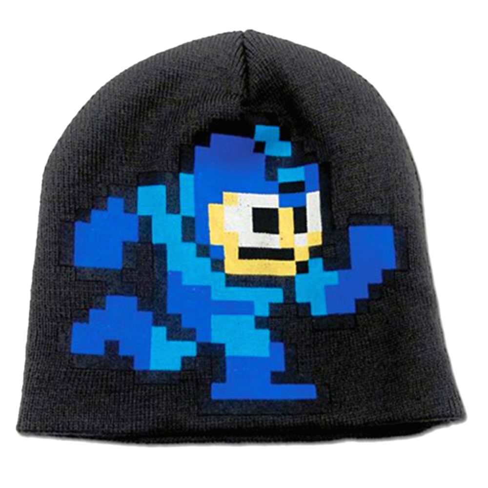 Megaman Beanie Mega Man 8 Bit Hat